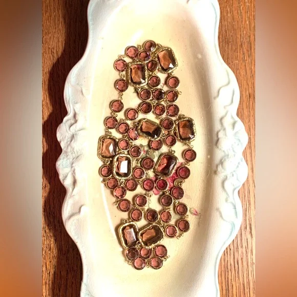 CHANEL Vintage 1981 Chiclet Amethyst Sautoir-Style Necklace - Picture 6 of 14